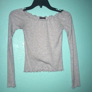 Off the shoulder top